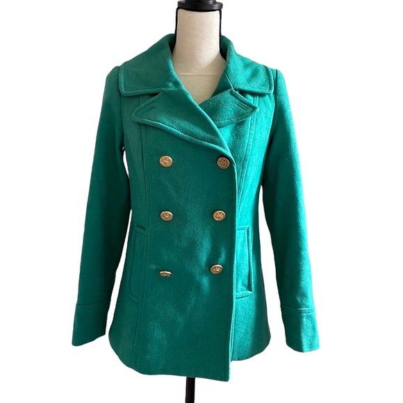 Old Navy Jackets & Coats Fitted Winter Pea Coat Jacket Xs Old Navy